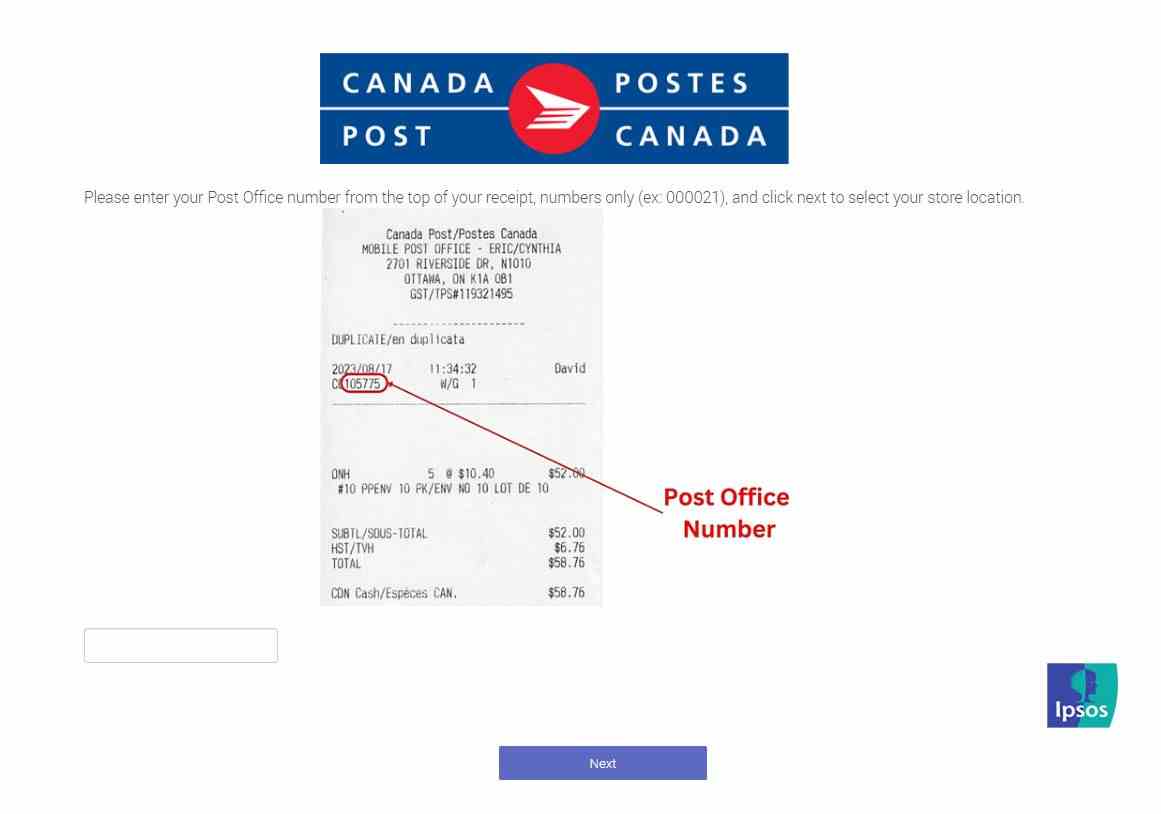 Canada Post Customer Survey