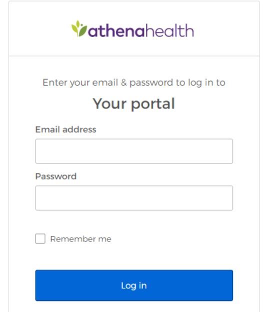 Athenahealth Patient Portal Login