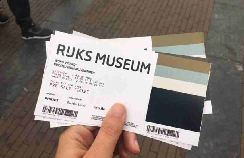 Rijksmuseum Entrance Ticket