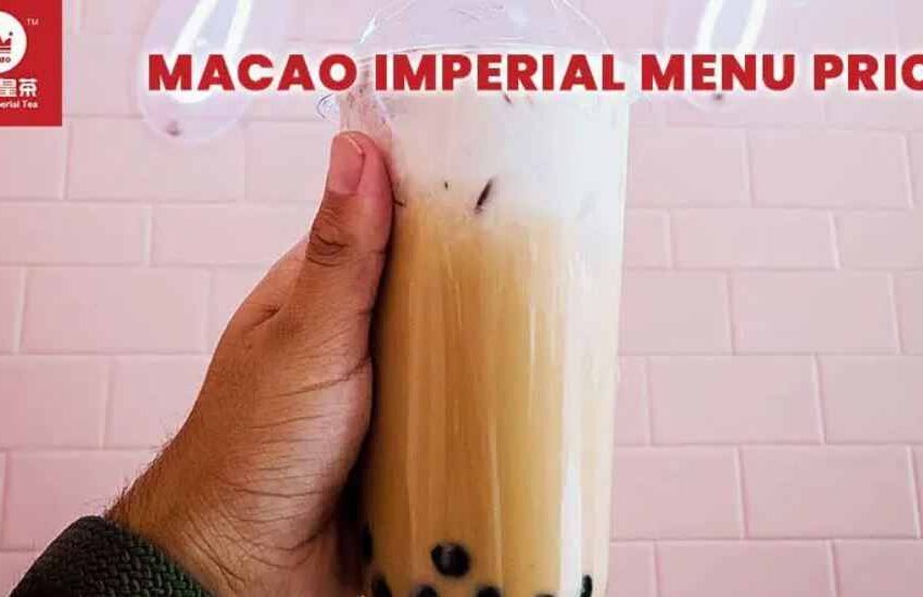 Macao Imperial menu prices